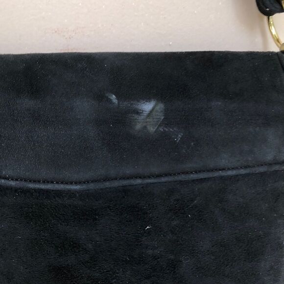 Vintage suede bag - Picture 4 of 8